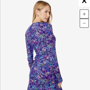 Lilly Pulitzer Rilla Sleeved Romper in Colony Conga